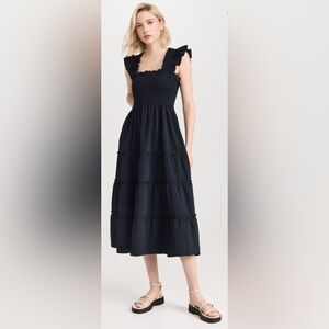 Hill House Home Ellie Nap Dress - Black Crepe Wrinkle Resistant